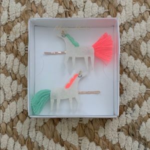 Girls Unicorn Hair Clips / Hair Pins